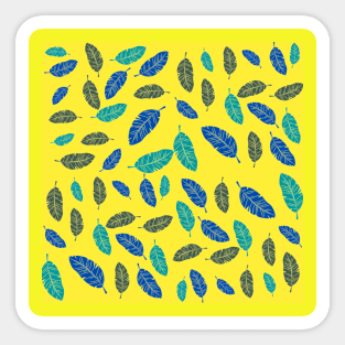 Leaf Pattern Sticker